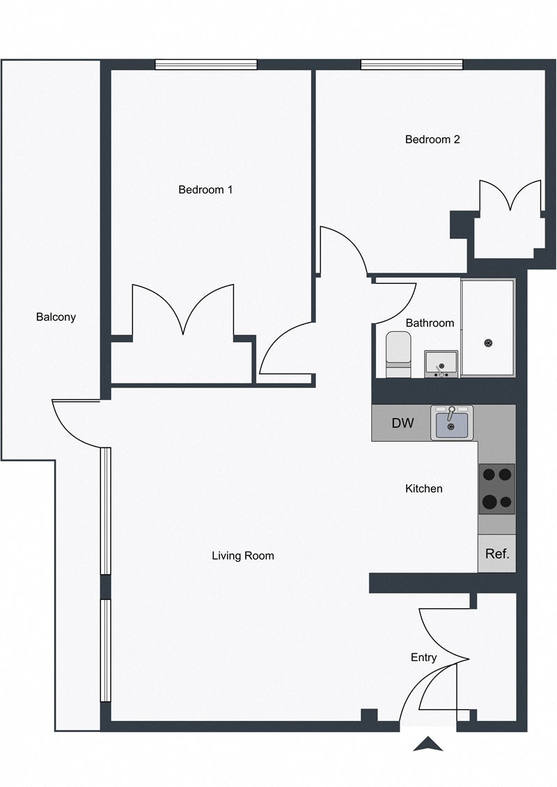 $3,900 / 2br - 631ft2 - ➽Gorgeous Cambridge 2 Bedroom Penthouse Available October! No Fee! (Mid Cambridge)