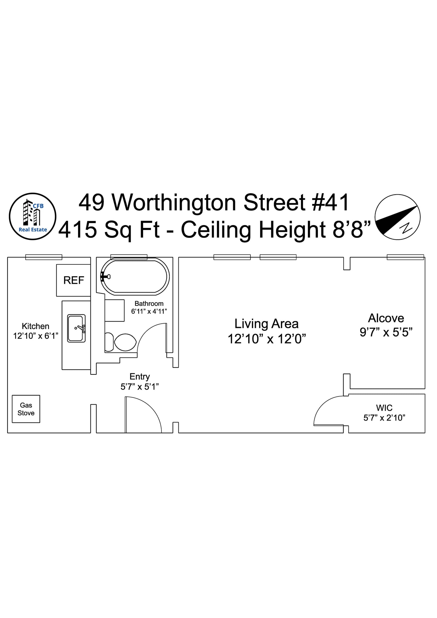 APPLICATION PENDING $2,295 / 415ft2 - ➽Beautiful Mission Hill Studio w/Alcove Available July! (Mission Hill)