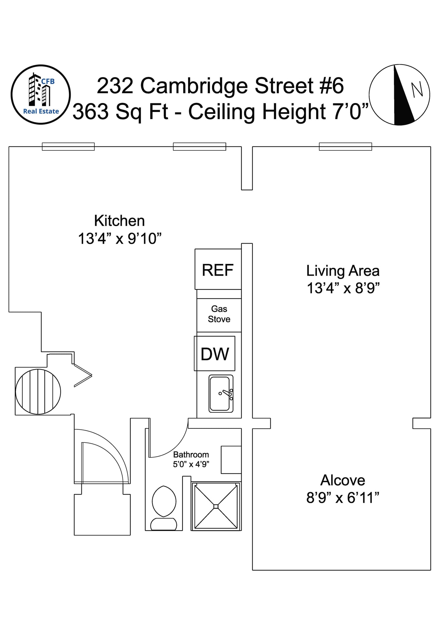 $2,450 / 363ft2 - ➼Charming Beacon Hill 2 Room Studio w/No Fee! Available Now! (Beacon Hill)