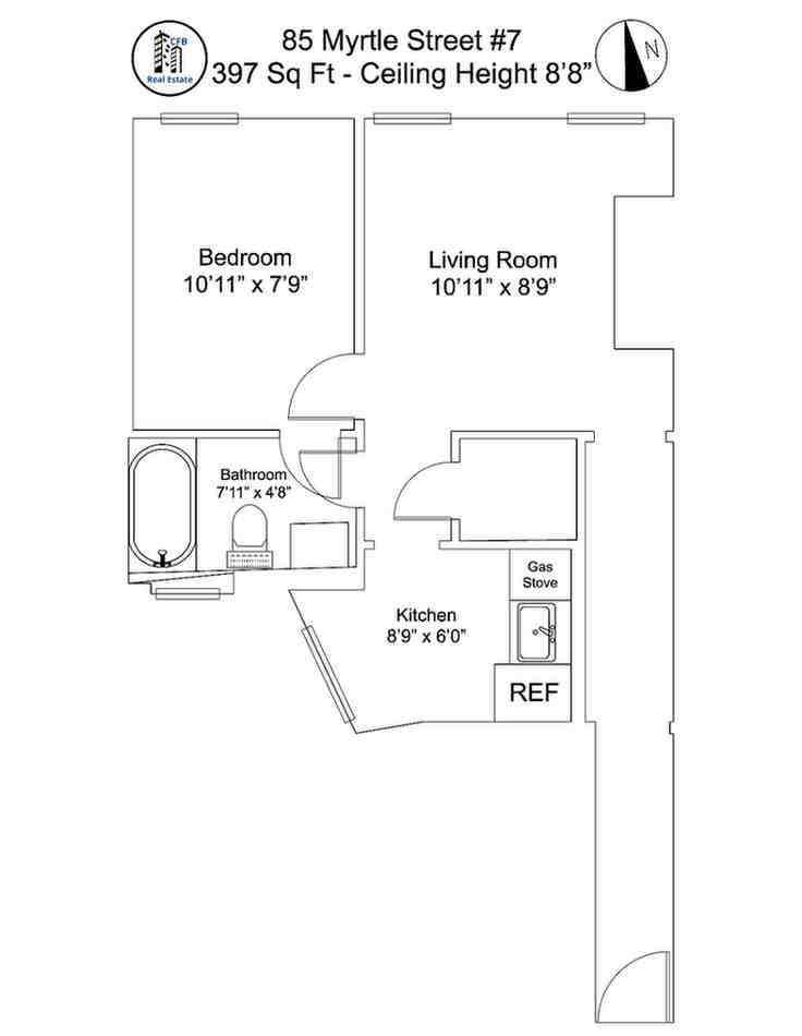 $2,400 / 1br - 397ft2 - ➽Cozy Beacon Hill 1 Bedroom w/HT & HW Included! Available June! (Beacon Hill)