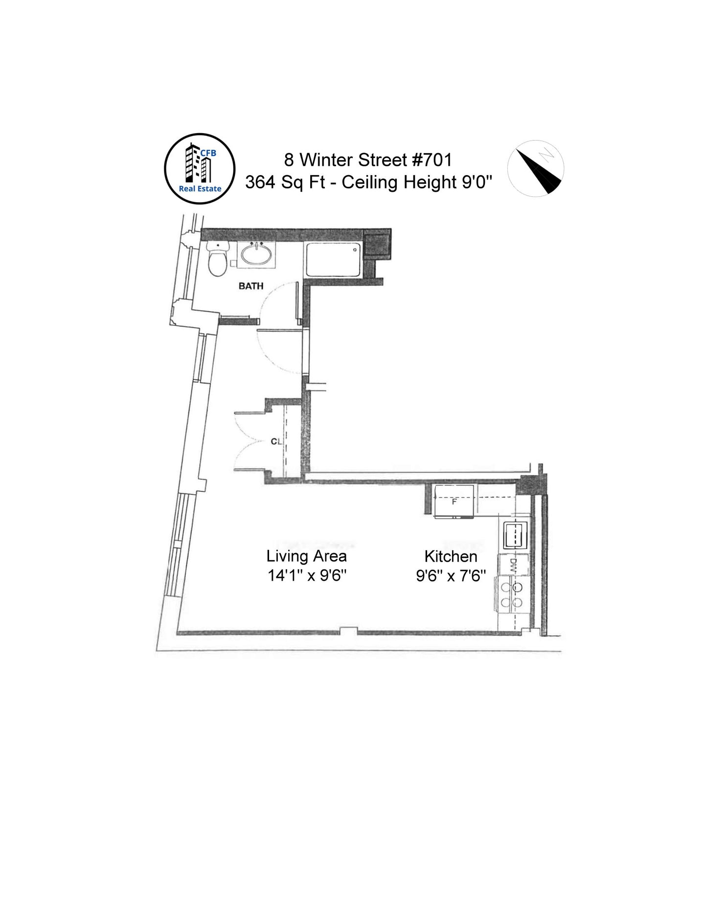 $2,600 / 364ft2 - ➽Dashing Midtown Studio Available Now! Pet-Friendly! (Midtown)