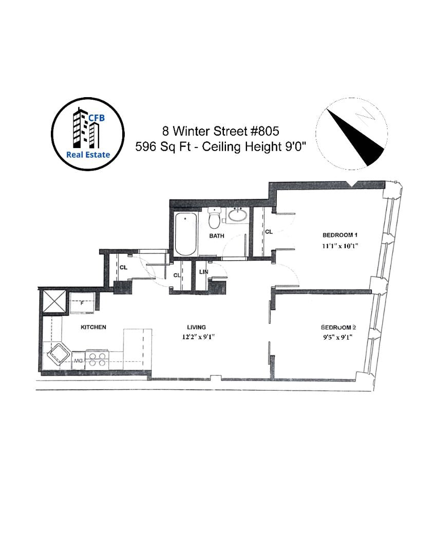 $4,125 / 2br - 596ft2 - ➽Airy Midtown 2 Bedroom Available July! Pet-Friendly! (Midtown)