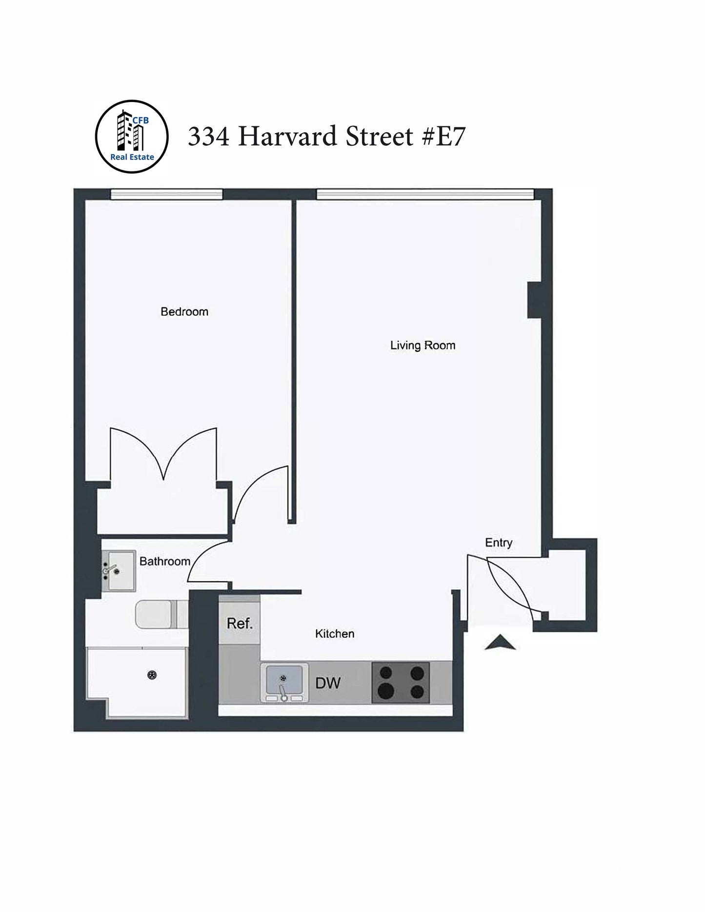 $3,200 / 1br - ➽Gorgeous Top Floor Cambridge 1 Bedroom Available July! (Mid Cambridge)